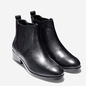 Cole Haan Landsman black booties